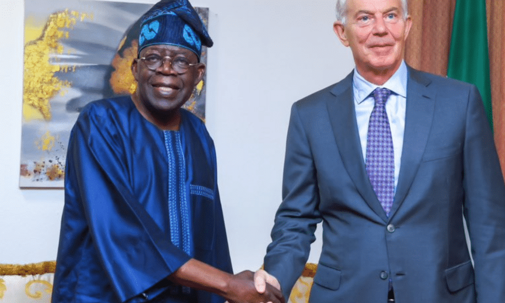 Details From Tinubu’s Meeting With Tony Blair Emerges