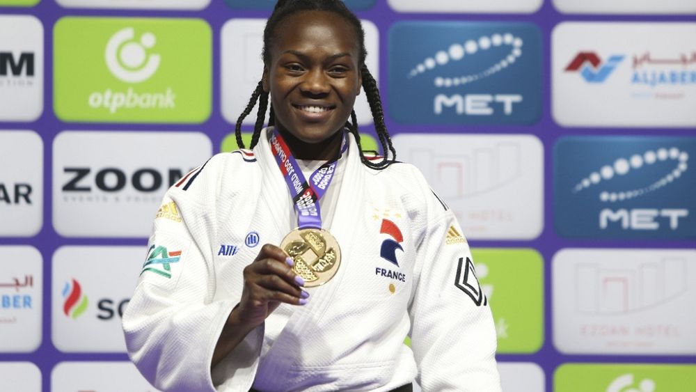 France's Clarisse Agbegnenou secures sixth World Championship gold