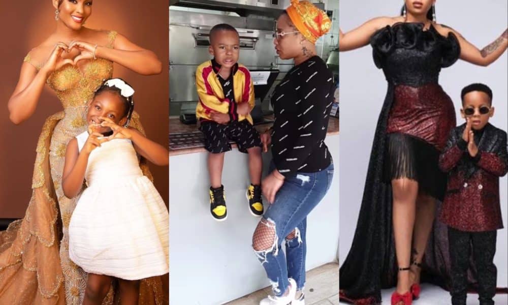 How Top Nollywood Actresses Celebrate With Their Kids On Children's Day