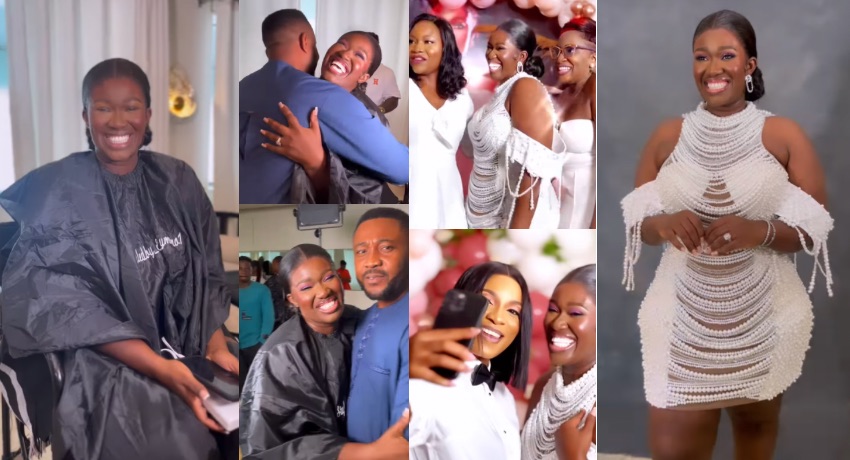 I blush tire for this video – Sweet clip from Real Warri Pikin’s bridal shower garners remarks