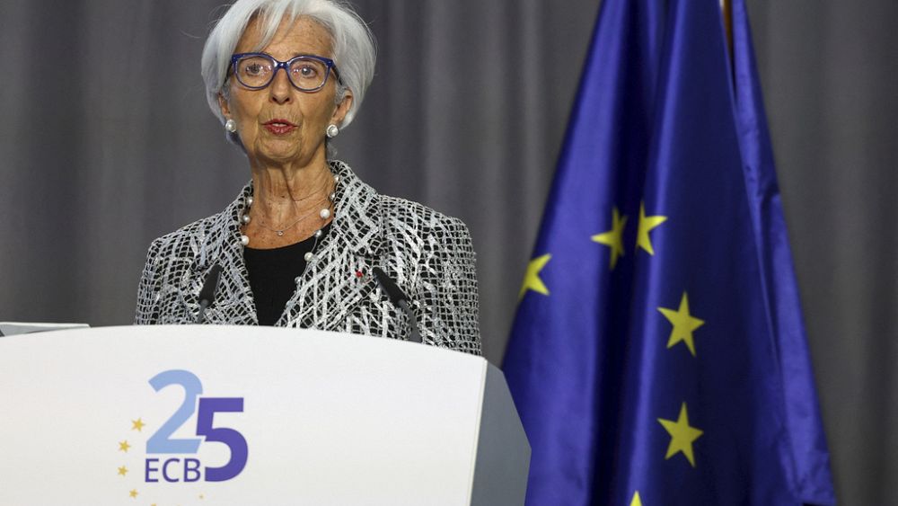 The European Central Bank celebrates its 25th anniversary as it struggles to contain inflation