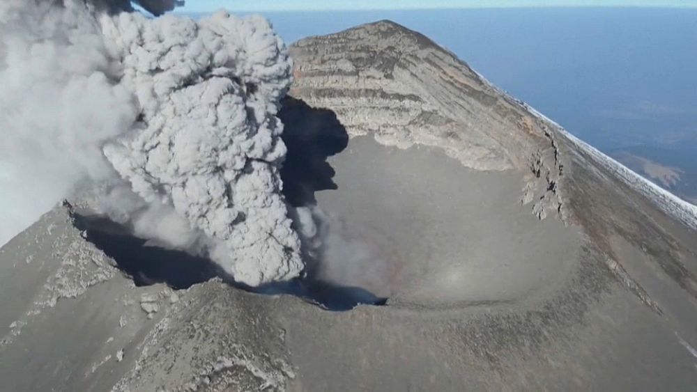 VIDEO : Watch: 'Don Goyo''s volcano spew ash