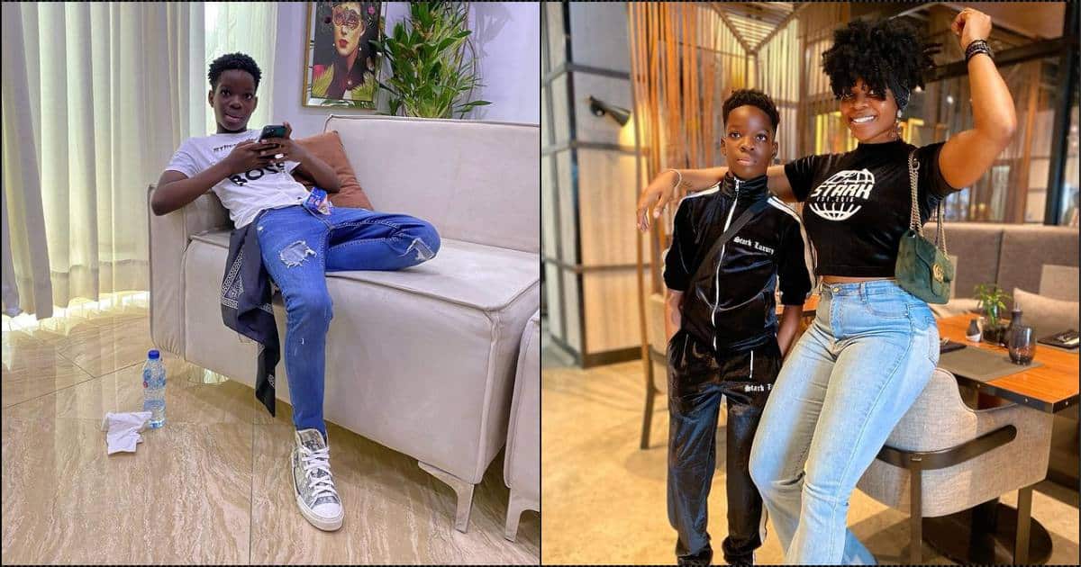 Wizkid's baby mama marks son's 12th birthday in style