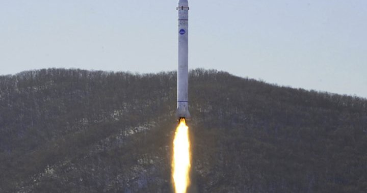 North Korea launches purported rocket after announcing plan for spy satellite - National