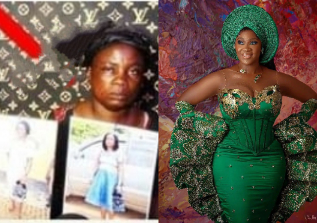 “Mercy Johnson is my biological sister” – Ghanaian lady cries out with evidence [Video]