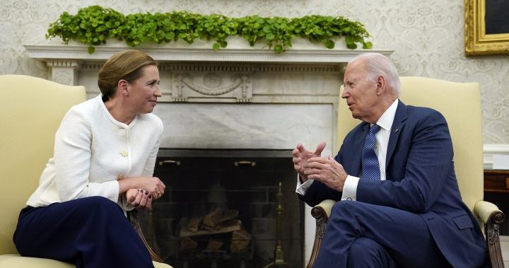 Biden kicks off talks with Denmark, U.K. focusing on Ukraine war - National