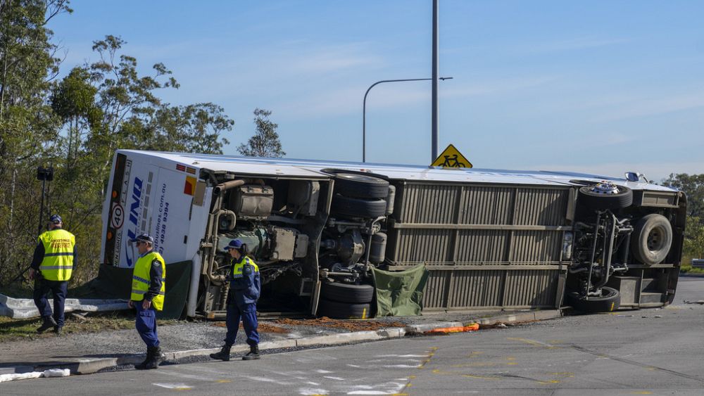 Man charged with dangerous driving in Australia horror bus crash