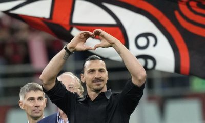 Milan striker Zlatan Ibrahimovic announces retirement from football