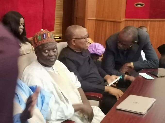 Peter Obi Arrives In Court As Presidential Tribunal Resumes Hearing (Photo)