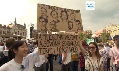Teachers in Hungary protest 'revenge' education reform bill