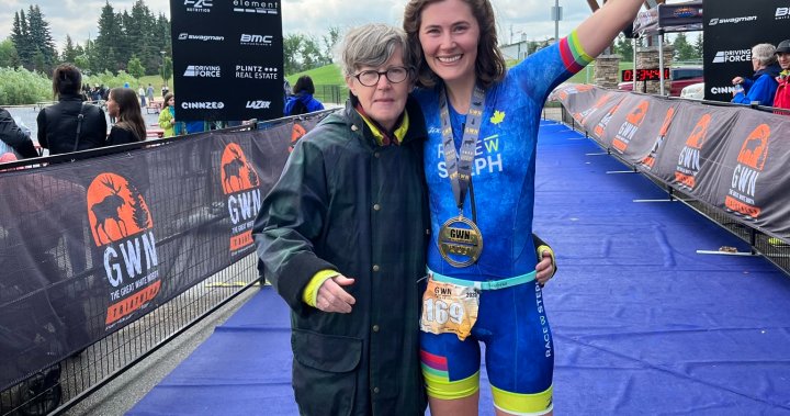 10 Triathlons across 10 provinces: How a 34-year-old woman is raising awareness for Alzheimer’s disease