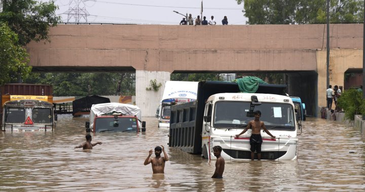 Record monsoon rains in northern India kill more than 100 over 2 weeks - National