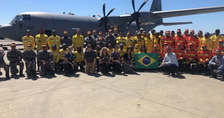 International firefighters arrive in B.C. to assist in wildfire efforts