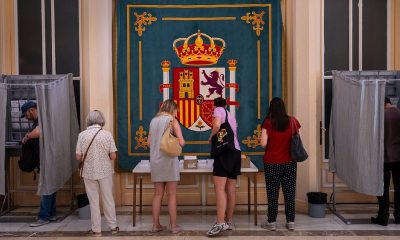 Conservative party ahead in Spain's election - polls
