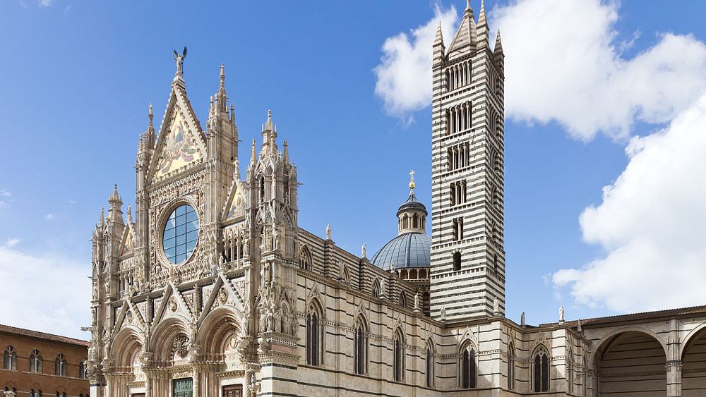 Siena Cathedral’s stunning 14th-century mosaic floor is temporarily on view to the public