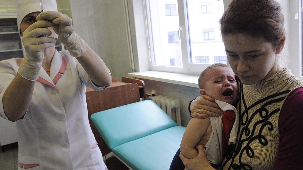 Ukraine war: Health official says country faces risk of 'measles outbreak'