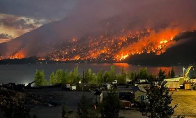 Evacuation order issued due to wildfire burning near Adams Lake: officials