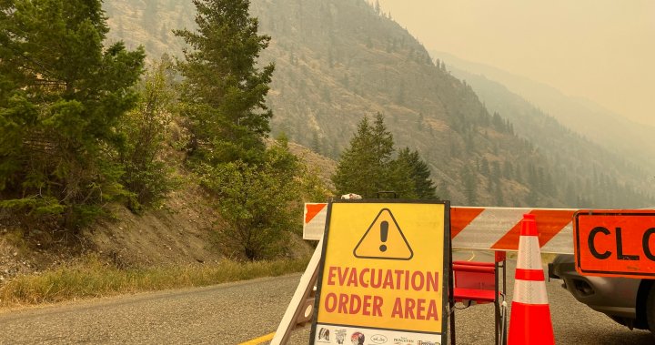 Crater Creek wildfire grows to 14,000 hectares, evacuation order expanded