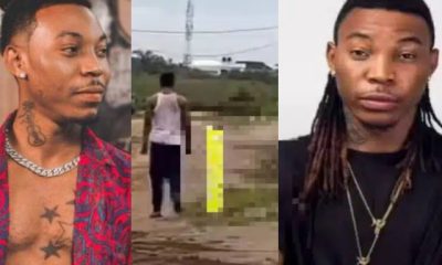 Singer, Solid Star recently spotted roaming the streets barefoot [Watch]