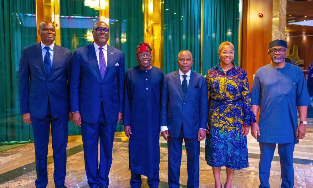 What President Tinubu Discussed With NBA Leadership (Photos)