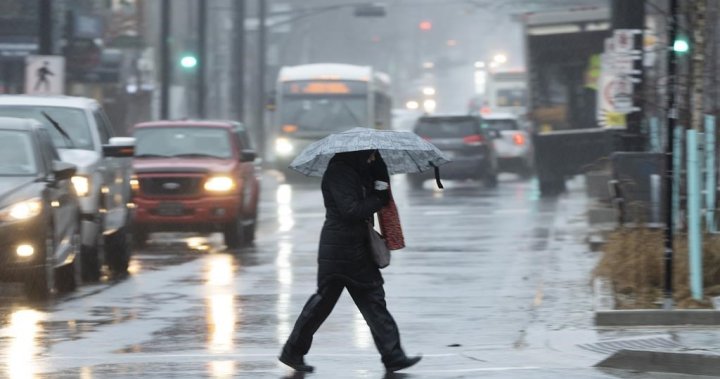Environment Canada warns of heavy rain in parts of the Maritimes until Sunday morning - Halifax