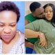“Na me this ….I go Stand dey gist” – Fans reacts as Nkechi Blessing stays with boyfriend while he poos in the toilet