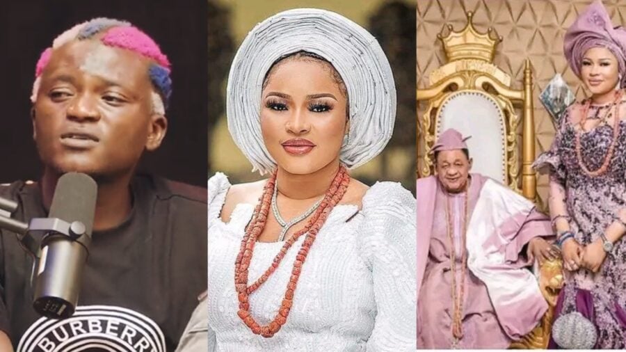 After king, na king - Portable confirms relationship with late Alaafin of Oyo's wife [VIDEO]