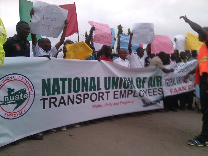 Aviation Security Workers Embark On Nationwide Strike