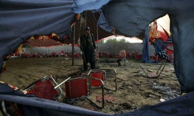 Death toll in Pakistan suicide bombing rises to 54; police suspect Islamic State
