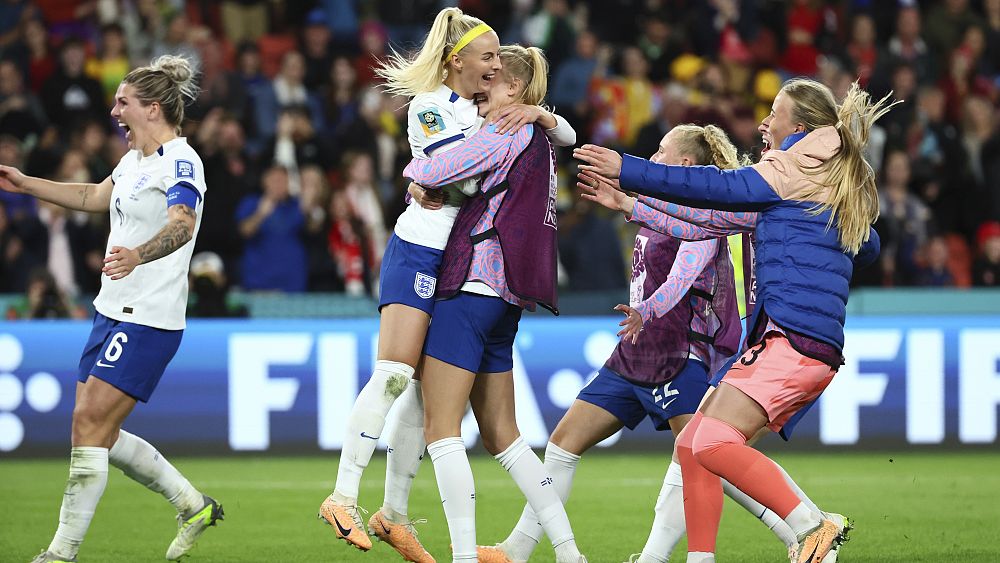 England through to quarter-finals, while Denmark heads home in latest Women's World Cup action