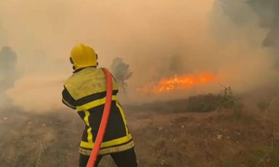 French wildfire near border with Spain is under control after evacuations