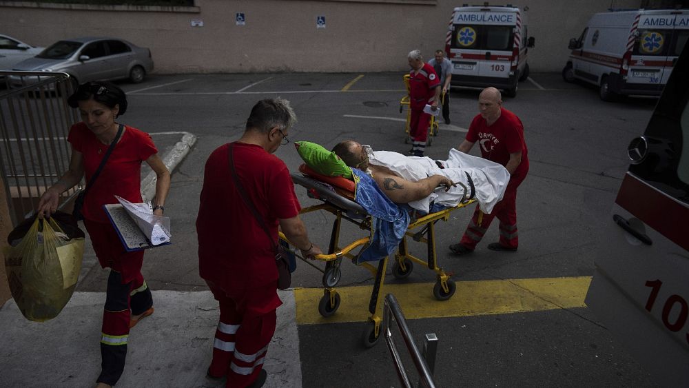 Over 2,300 Ukrainian patients have so far been evacuated to European hospitals