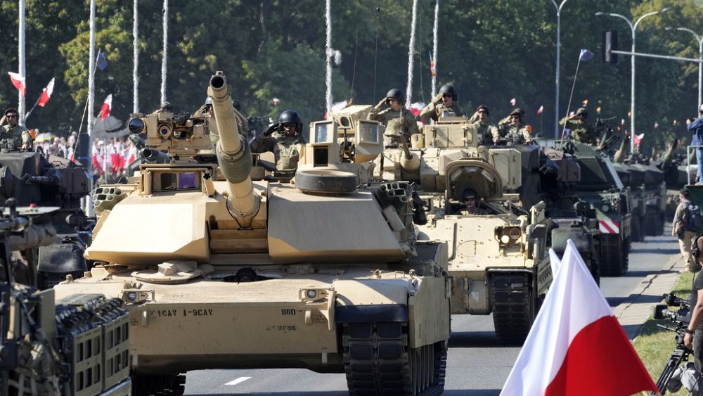 Why is Poland increasing military presence on its streets?