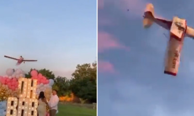 Plane crashes during gender reveal party in Mexico, killing pilot - National
