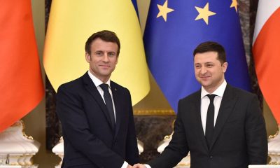 Ukraine War: Zelenskyy discusses Black Sea grain corridor with Macron ahead of Putin-Erdogan summit