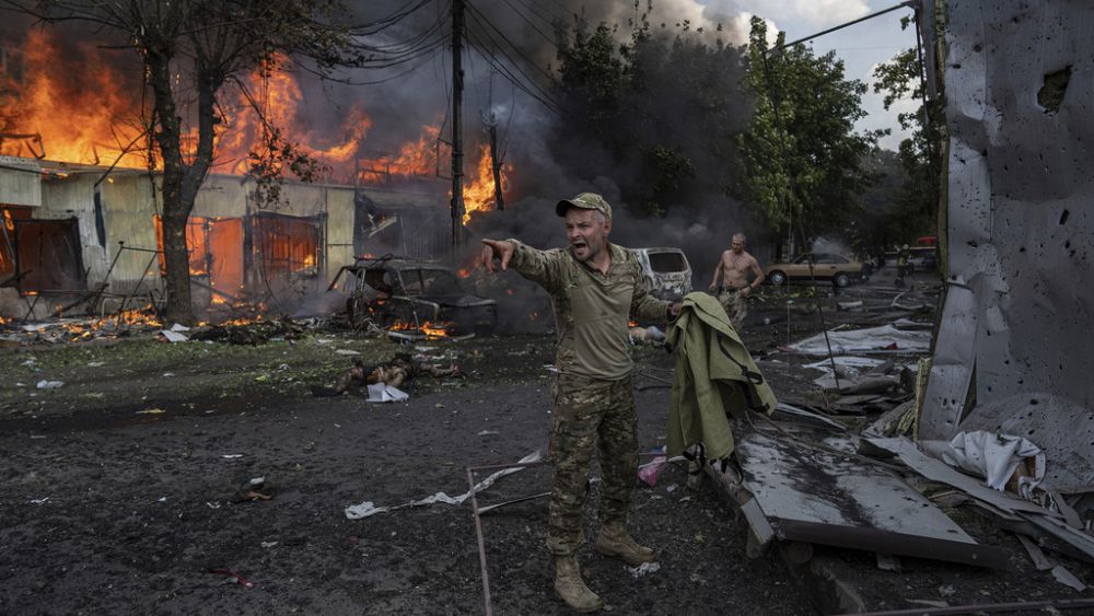 Ukraine war: drone strikes on Russia, uranium tank shells for Kyiv