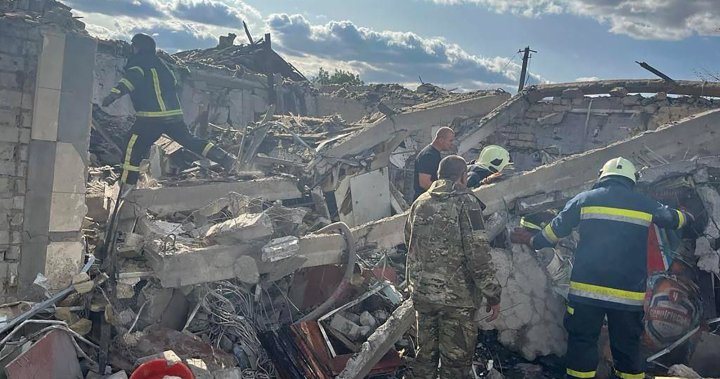 At least 51 civilians dead after Russian rocket hits Ukraine cafe - National