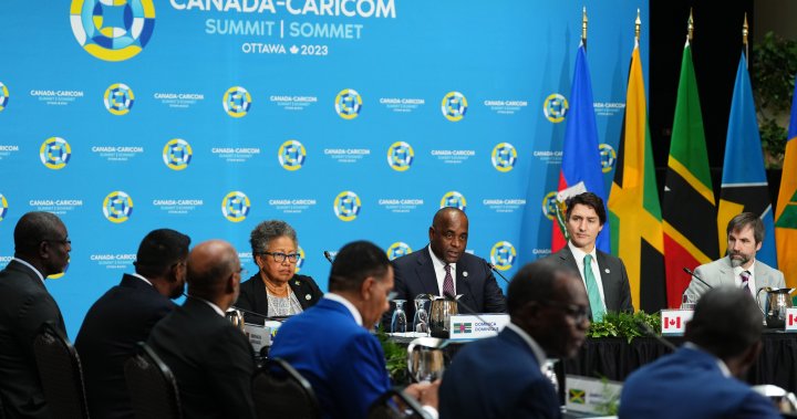 Canada looking to boost Caribbean trade as summit in Ottawa continues - National