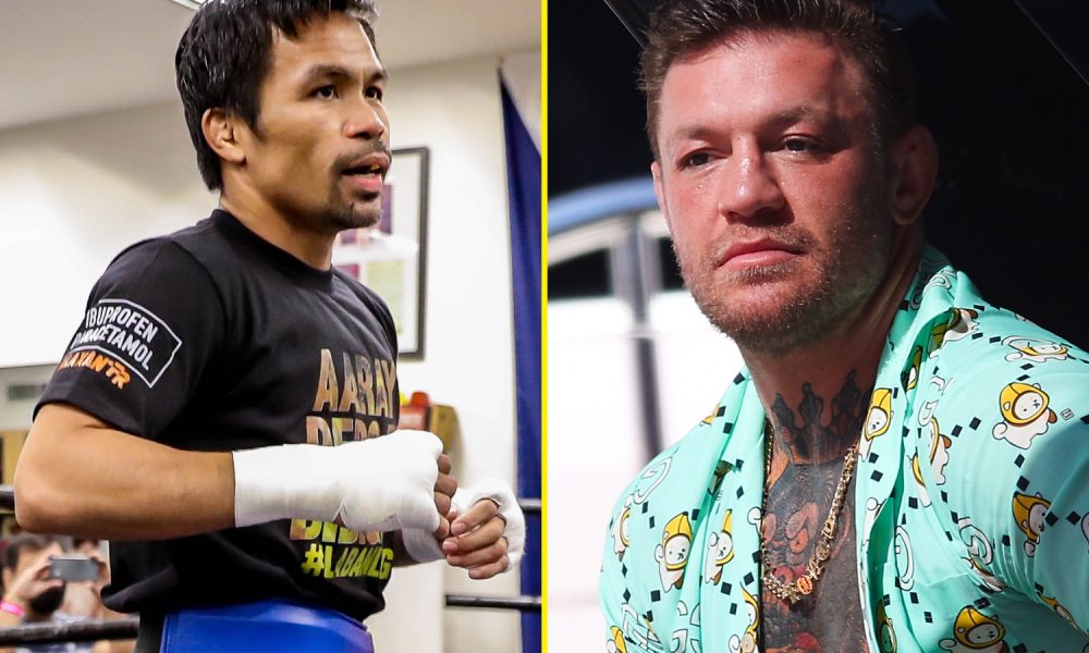 Conor McGregor sends threatening message to Manny Pacquiao ahead of awkward reunion at Tyson Fury vs Francis Ngannou