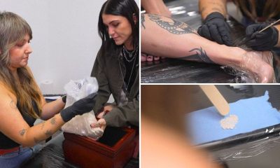 Forever bound: Meet the tattoo artist transforming cremated ashes into inked memories