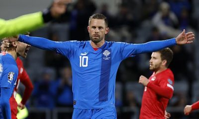 Gylfi Sigurdsson scored his first international goal in three years on Monday night