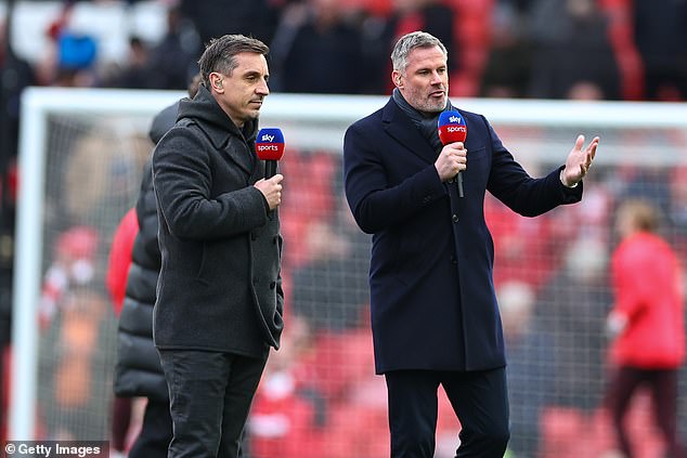 Gary Neville hit back at his Sky colleague Jamie Carragher during an exhange on X about the ownership of Manchester United
