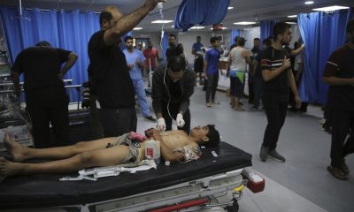 Gaza hospital overwhelmed with 60% of casualties women and children