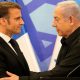 Macron wants international coalition to fight Hamas, and sends a warning to Iran