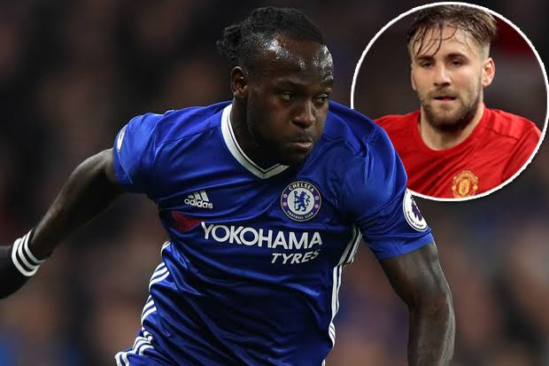 Man United's Luke Shaw Calls Victor Moses His Toughest Opponent