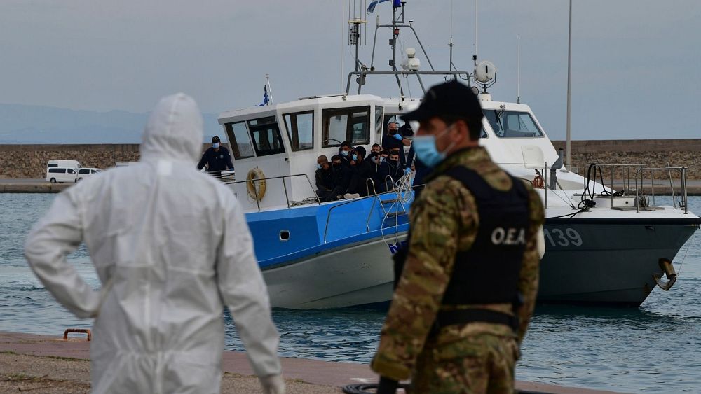 New video shows Greek Coast Guard pushing back migrants in the Aegean Sea