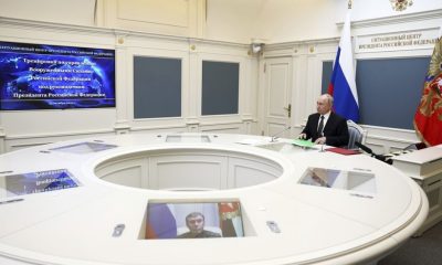 Russian President Putin oversees Russian nuclear test drills from Moscow