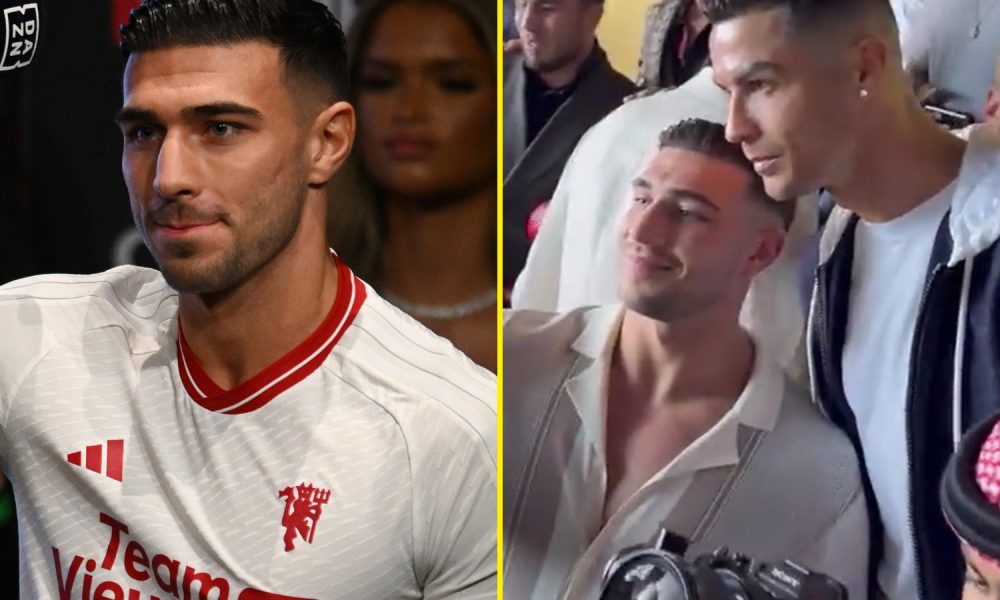 Tommy Fury is every Manchester United fan as Cristiano Ronaldo opportunity arises at Tyson Fury vs Francis Ngannou event