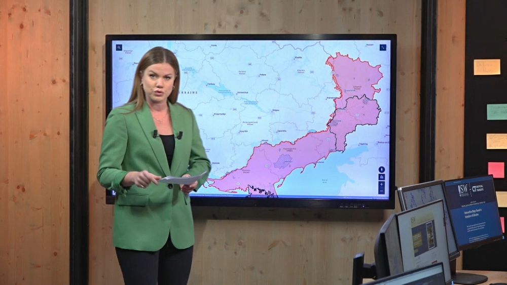 Ukraine war in maps: Fighting intensifies in Kherson region