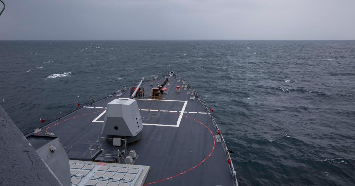 Canadian frigate, U.S. destroyer transit Taiwan Strait amid China tensions - National